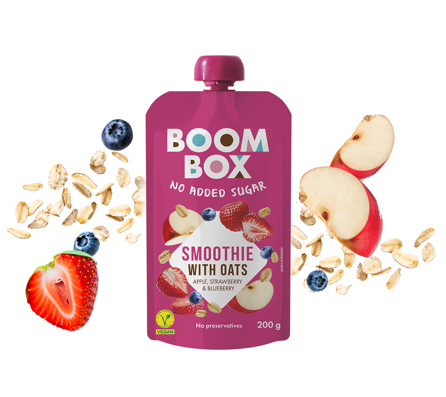 smoothie jagoda jabuka borovnica